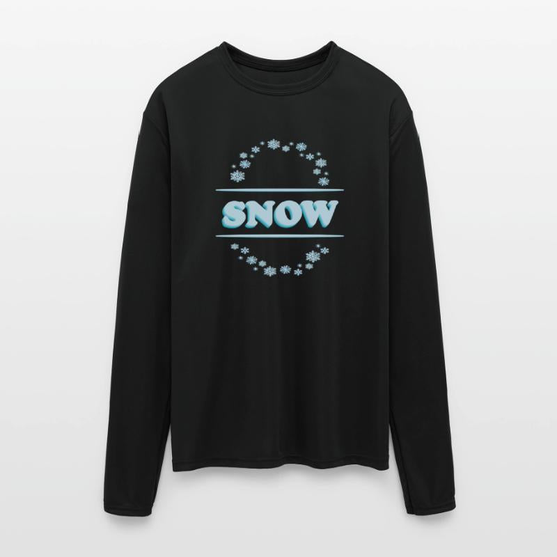 Snowflake Circle Winter Design