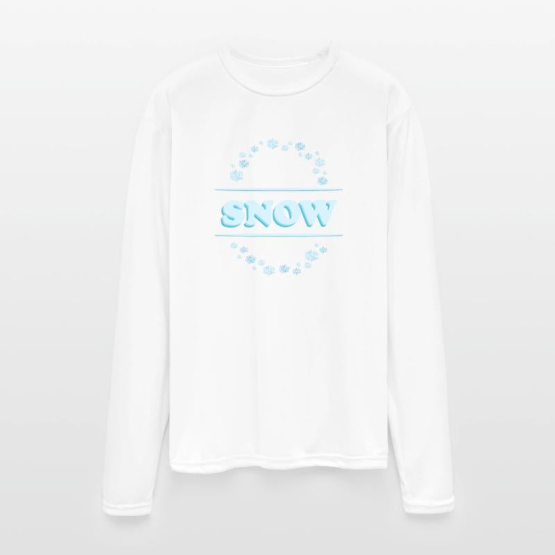 Snowflake Circle Winter Design