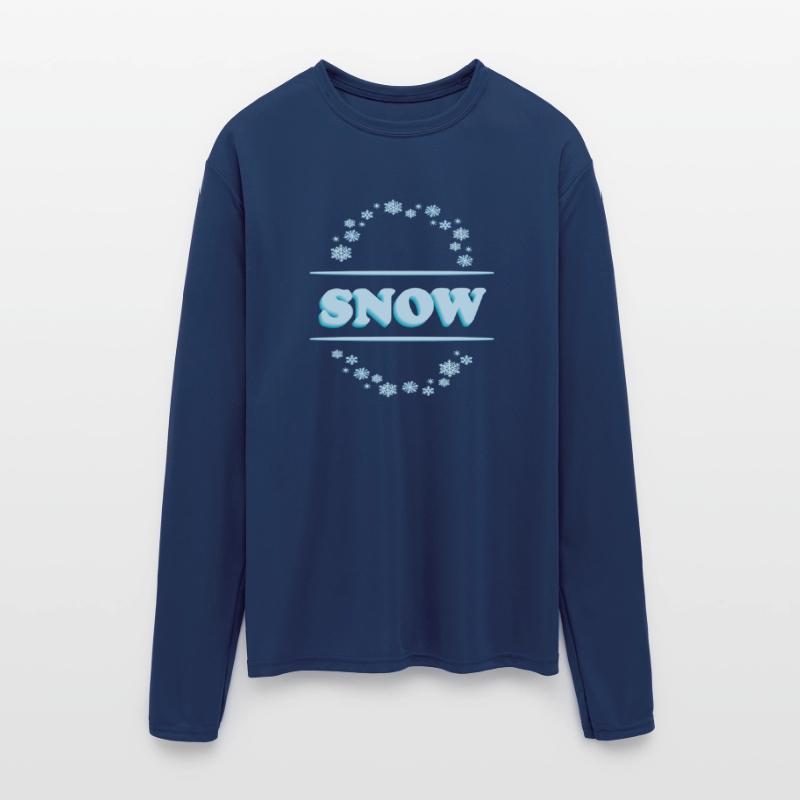 Snowflake Circle Winter Design