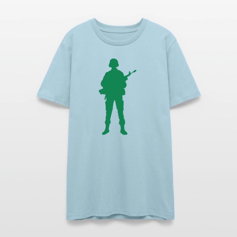 Soldier USA Army and Gun