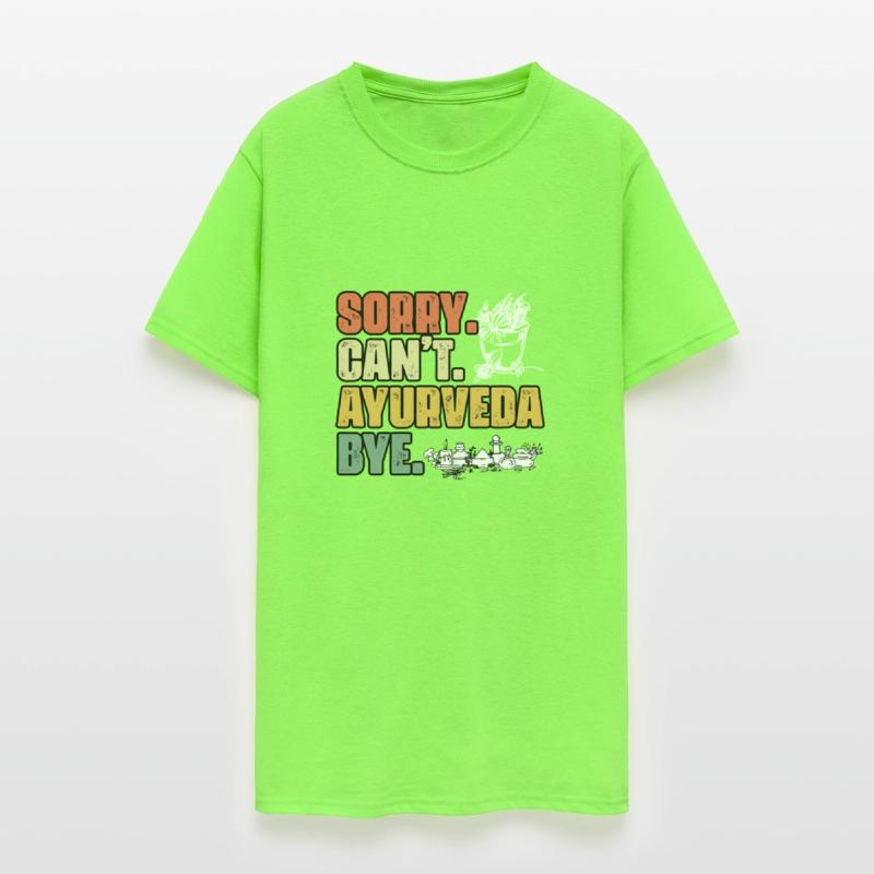 Sorry Can't Vintage Retro Ayurvedic Healing