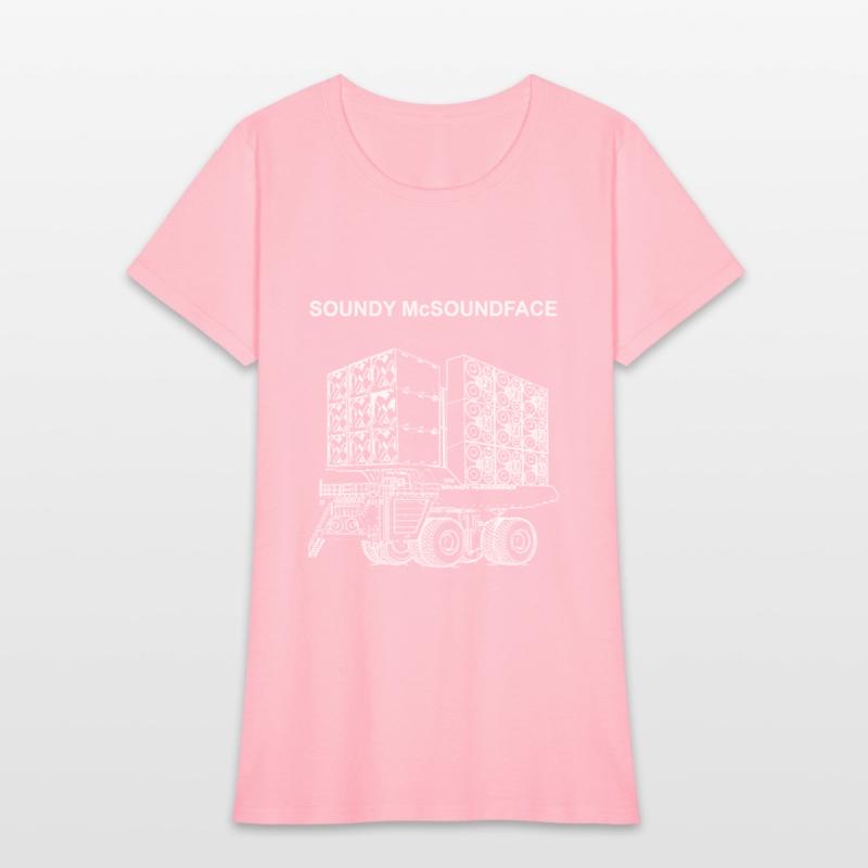 Soundy McSoundFace 3x3 Truck White Print