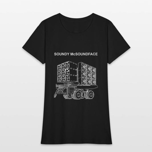 Soundy McSoundFace 3x3 Truck White Print
