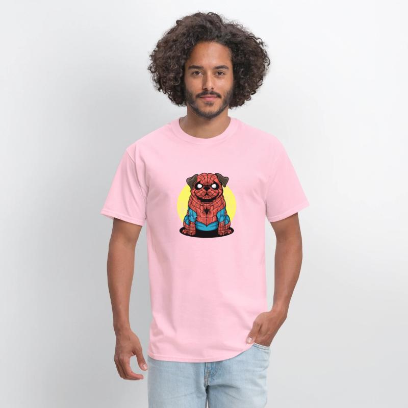 spider pug tee