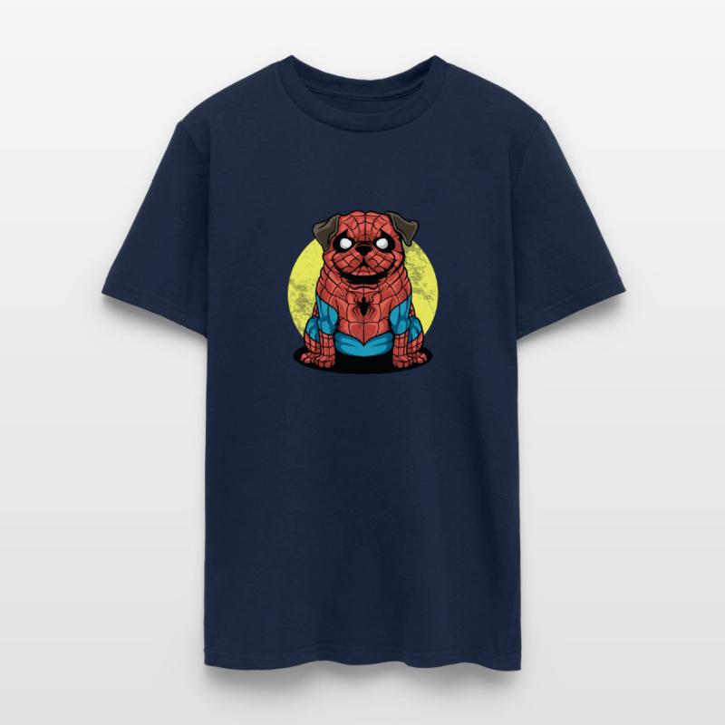spider pug tee