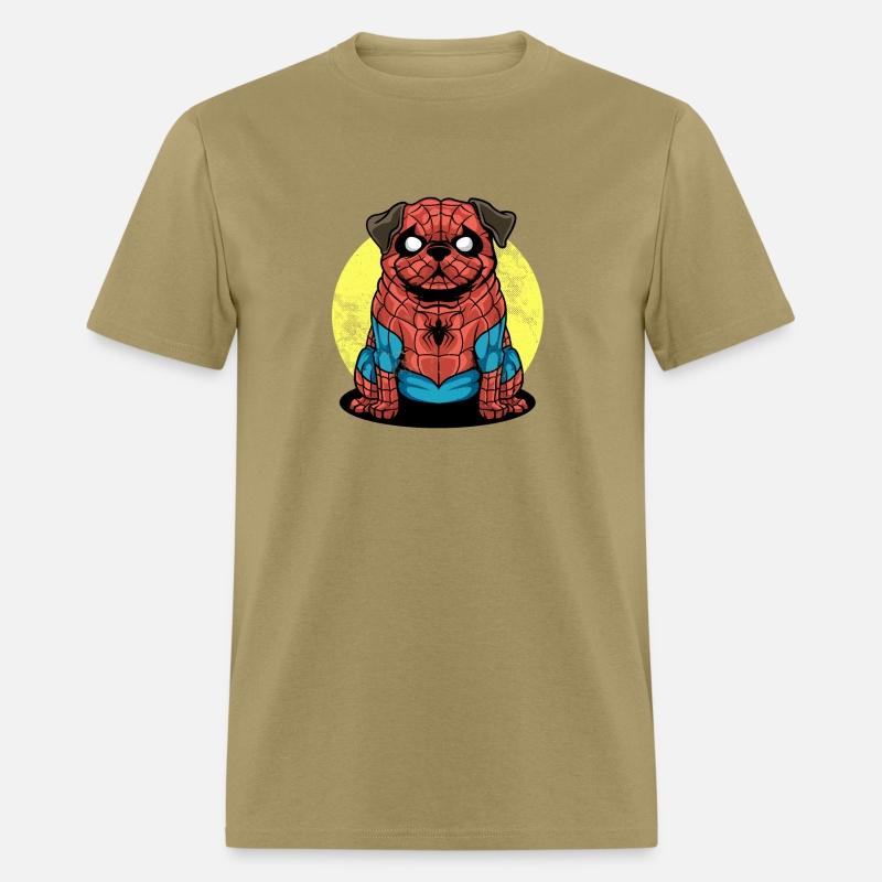 spider pug tee