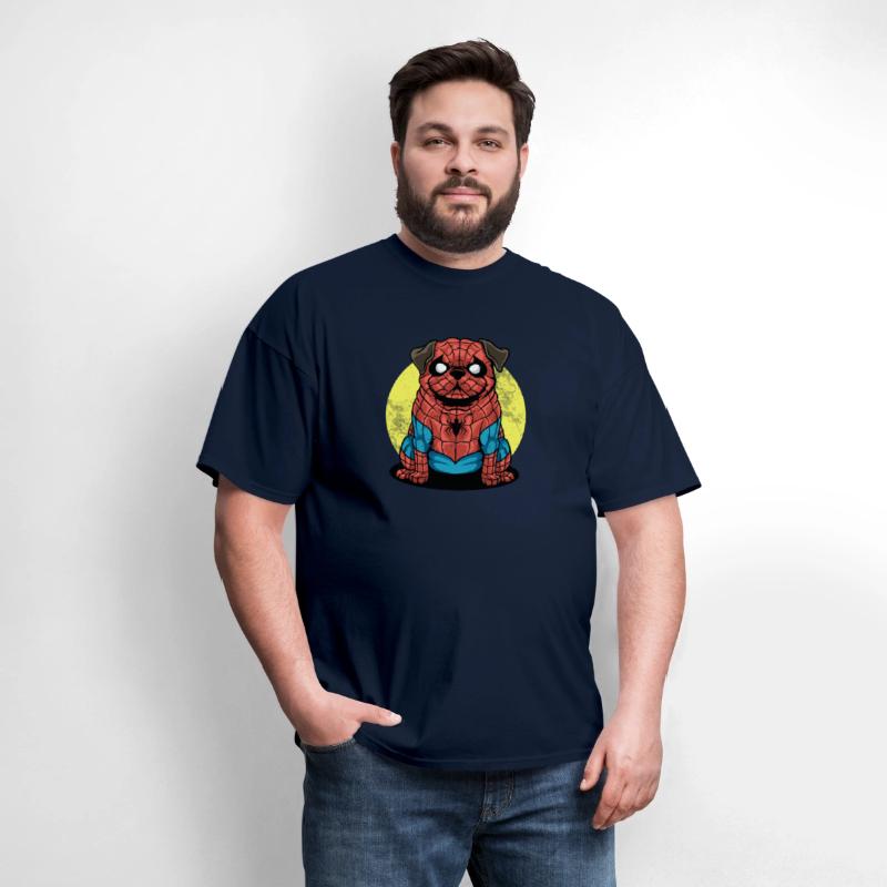 spider pug tee