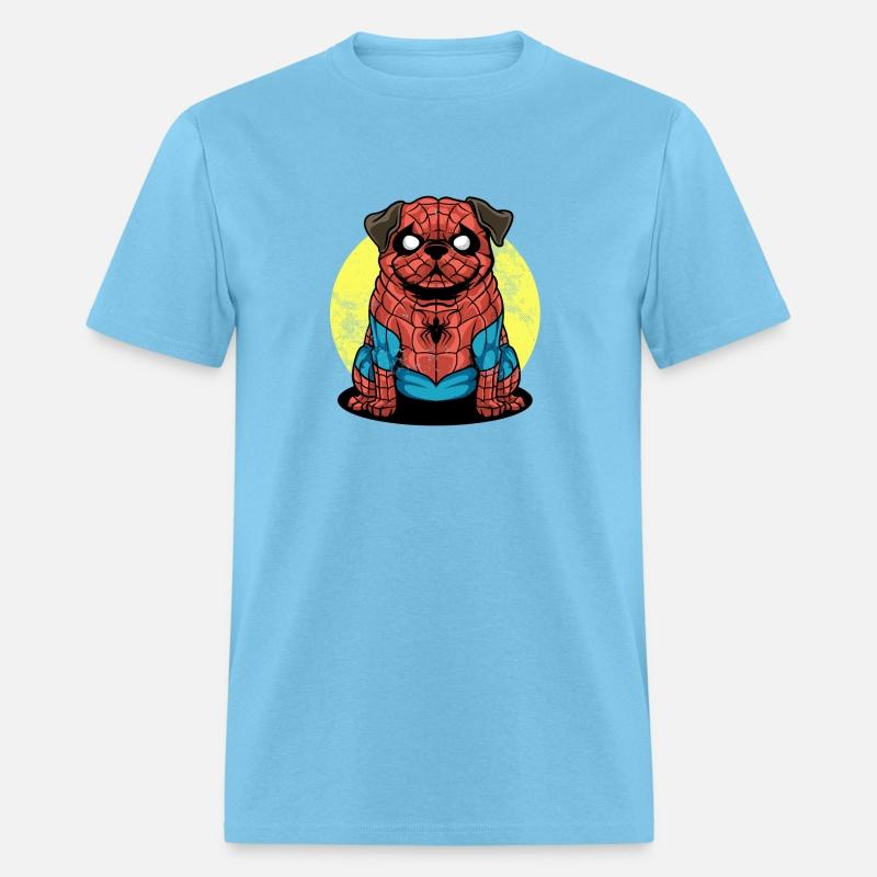 spider pug tee