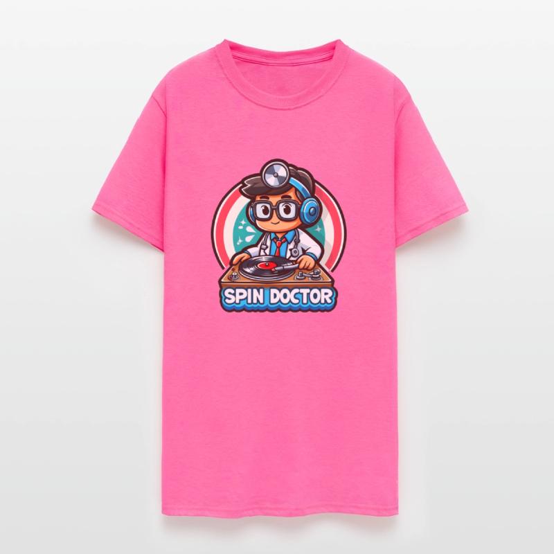 Spin Doctor Cartoon: Fun and Colorful DJ