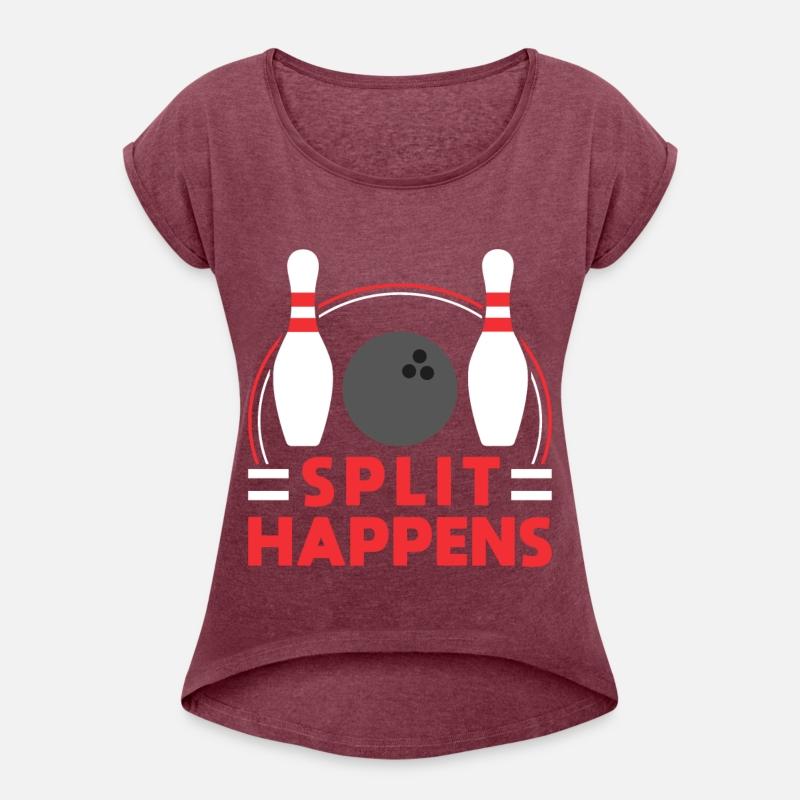Split Happens - Bowling Team Bowler Pin Humor