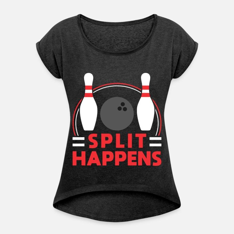 Split Happens - Bowling Team Bowler Pin Humor