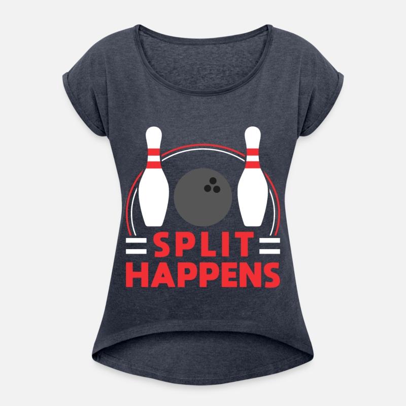 Split Happens - Bowling Team Bowler Pin Humor