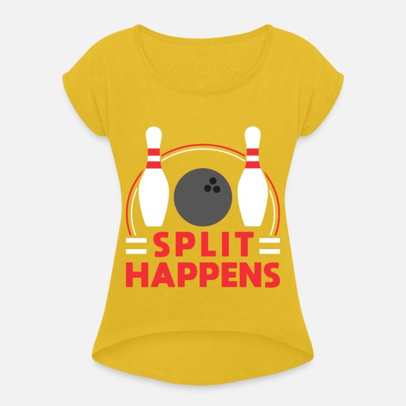 Split Happens - Bowling Team Bowler Pin Humor