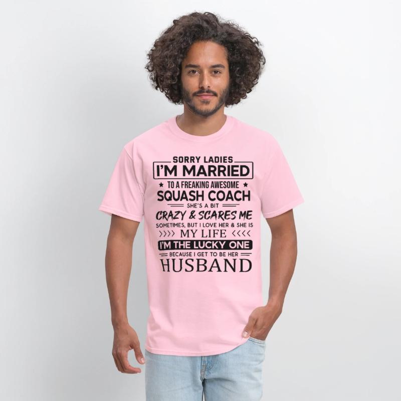 Squash Coach Funny Saying For Husband