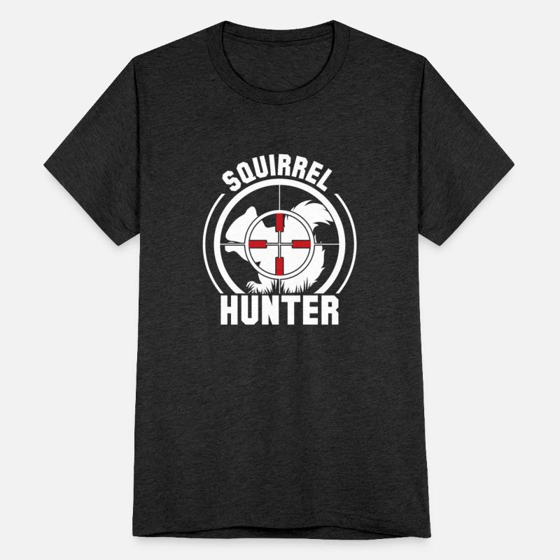 squirrel hunter T-shirts Hunting Men women fashion