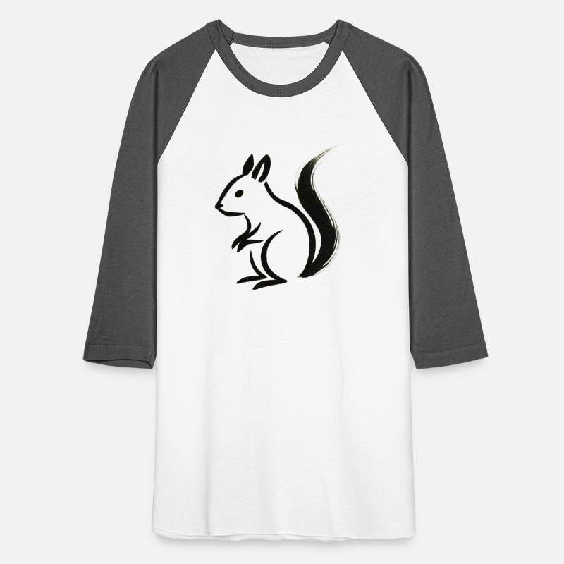 Squirrel – Minimalist Ink Woodland Design