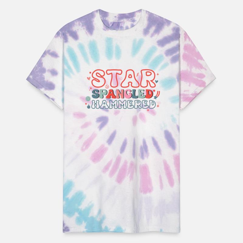 Star spangled hammered