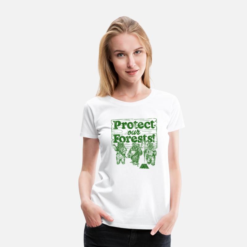 Star Wars Ewoks Protect Our Forests Camp Graphic