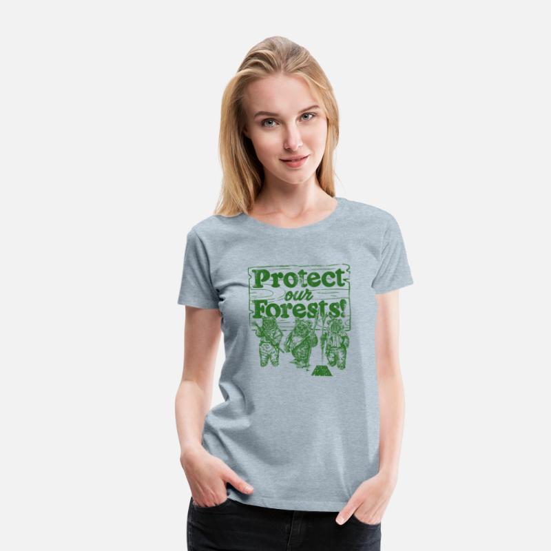 Star Wars Ewoks Protect Our Forests Camp Graphic