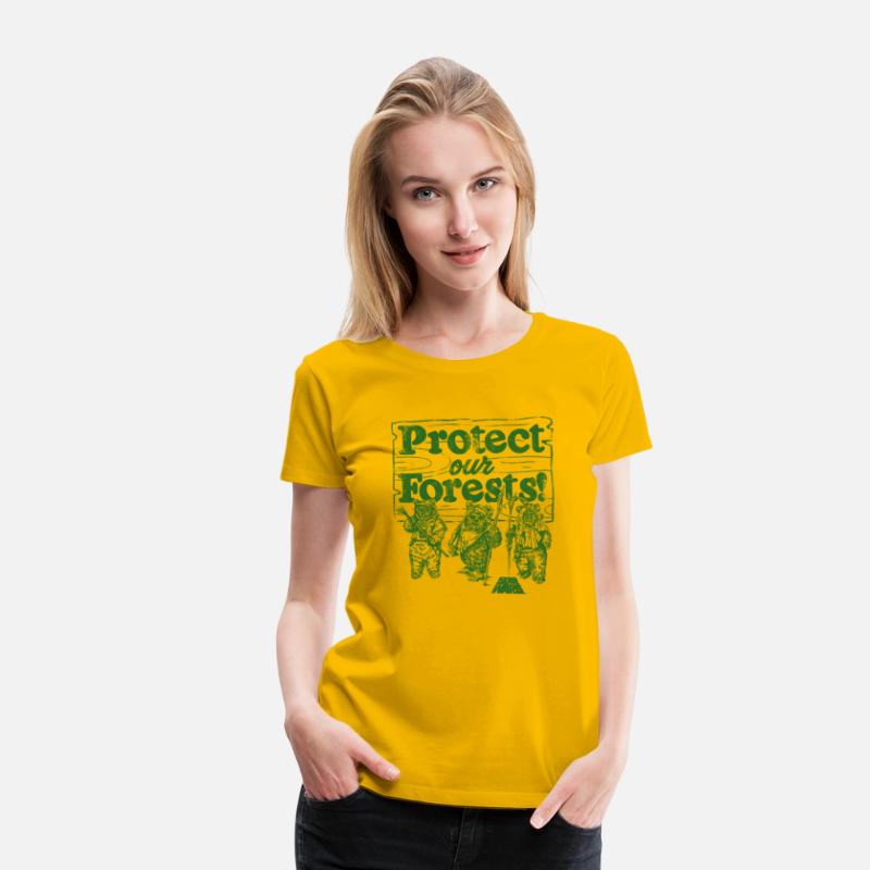 Star Wars Ewoks Protect Our Forests Camp Graphic