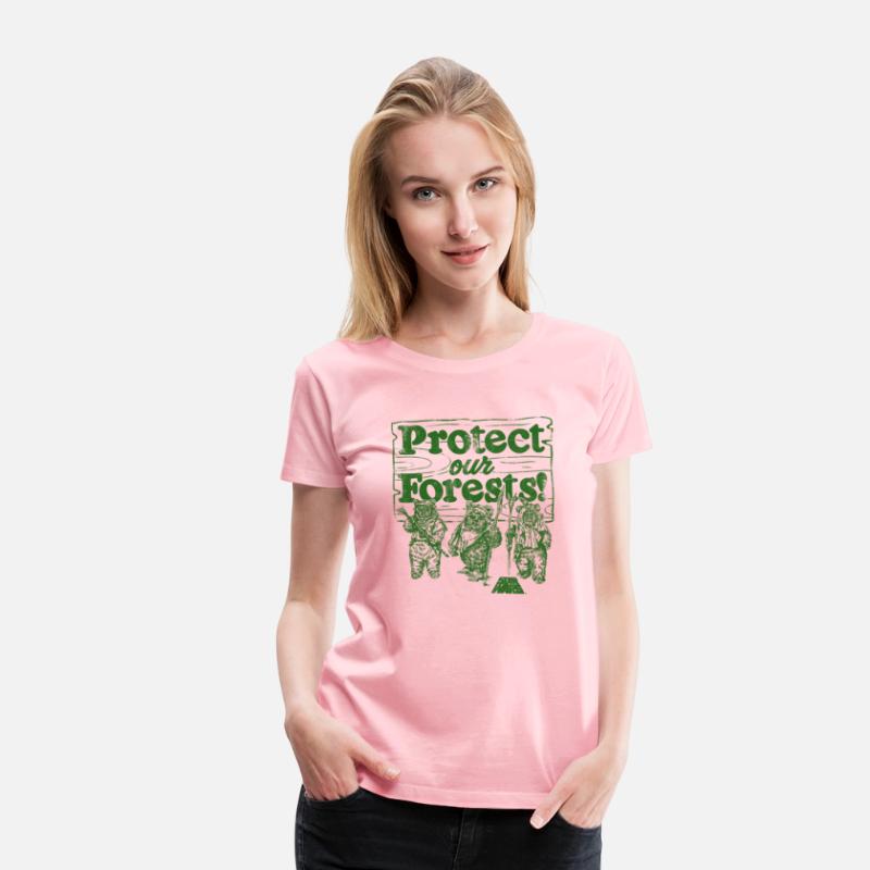 Star Wars Ewoks Protect Our Forests Camp Graphic