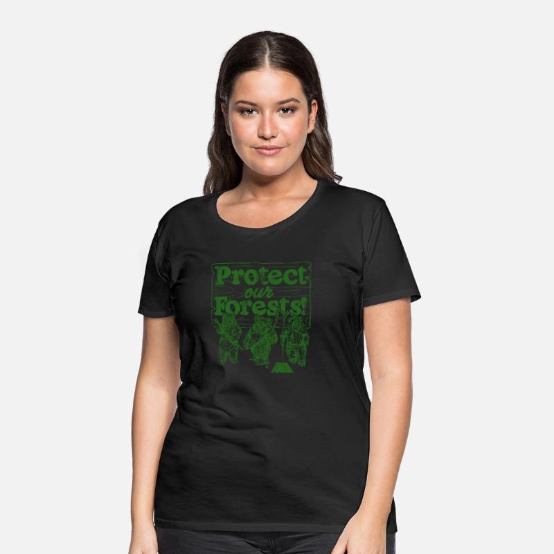Star Wars Ewoks Protect Our Forests Camp Graphic