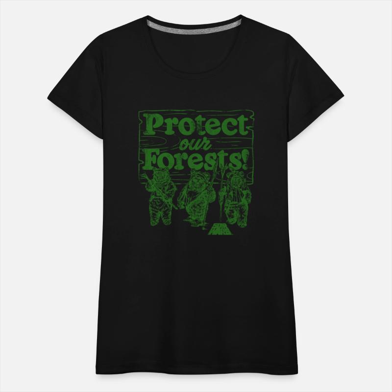 Star Wars Ewoks Protect Our Forests Camp Graphic