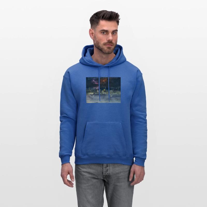 Storm and Whales with a Biblical Scipture