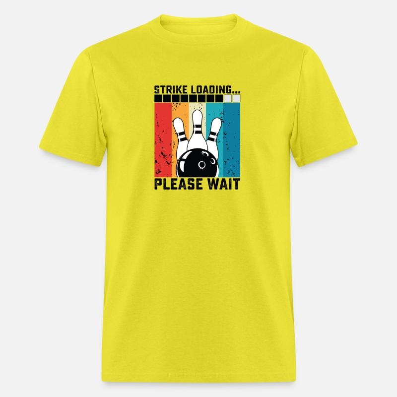 Strike Loading Please Wait Retro Vintage Bowling
