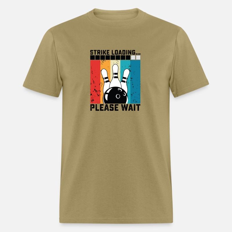 Strike Loading Please Wait Retro Vintage Bowling