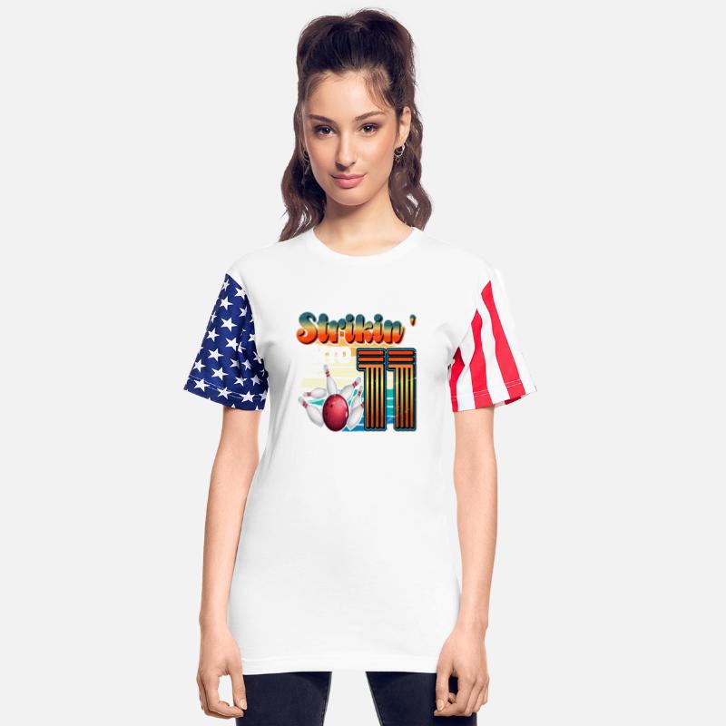 Strikin' Into 11 Bowling Bowler 11th Birthday