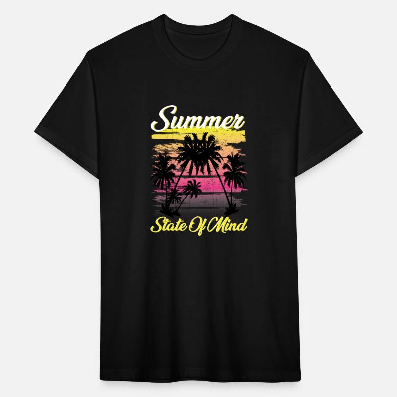 Summer State Of Mind Typography T shirt Design