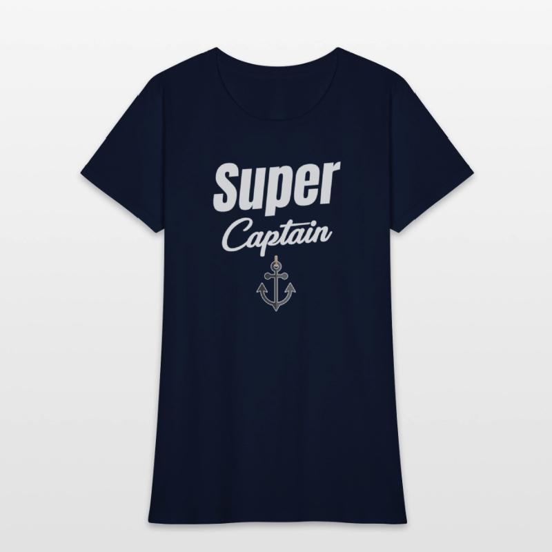 Super Captain Funny Ship Captain Cruise Sailing