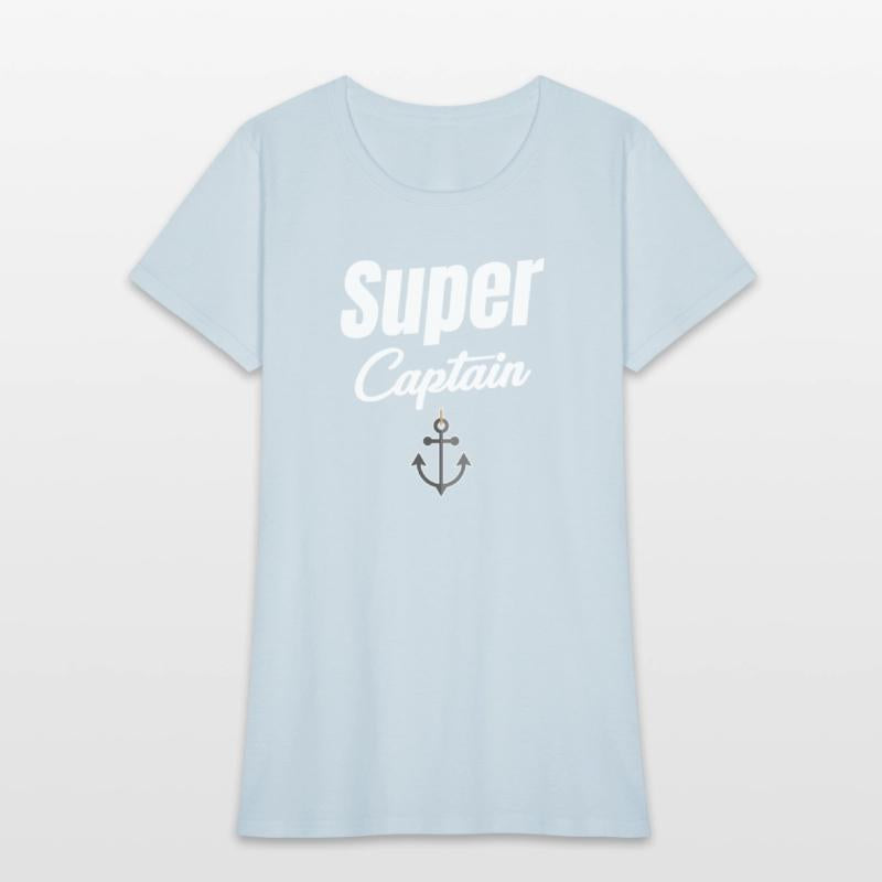 Super Captain Funny Ship Captain Cruise Sailing
