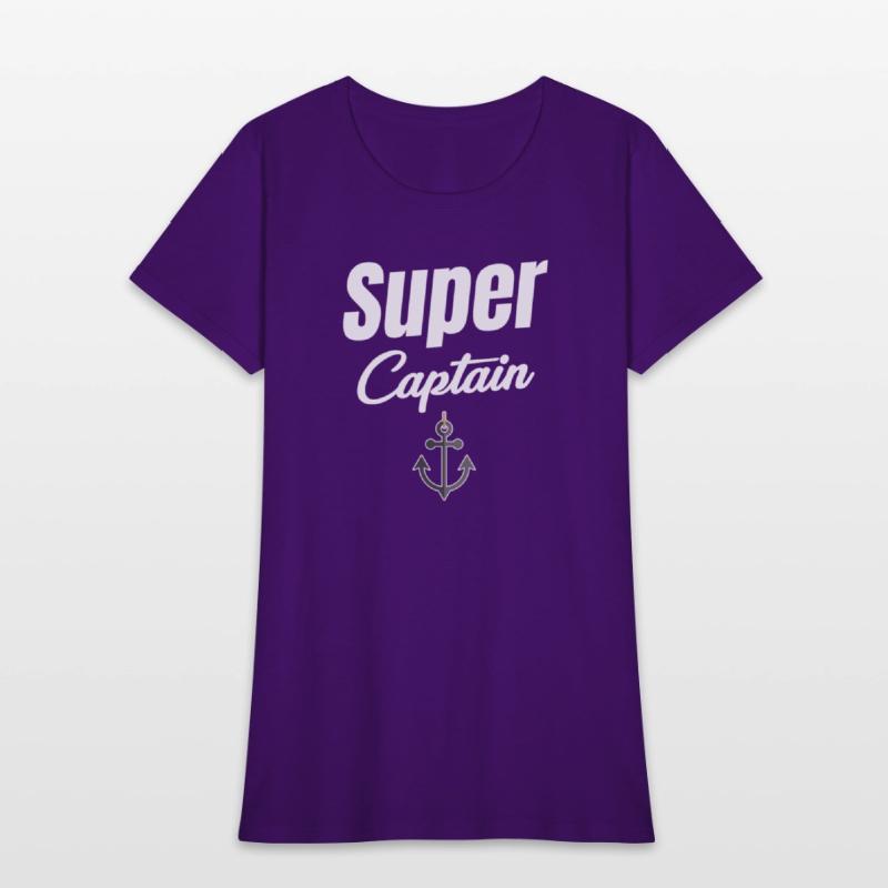 Super Captain Funny Ship Captain Cruise Sailing