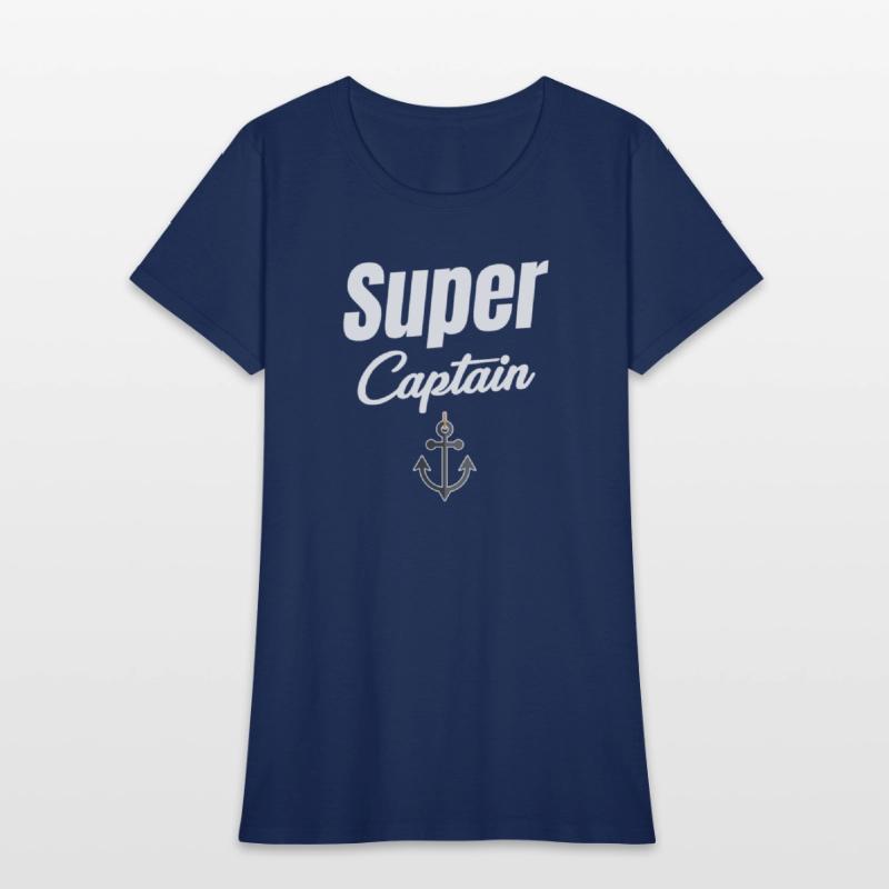 Super Captain Funny Ship Captain Cruise Sailing