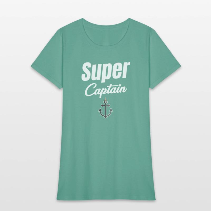 Super Captain Funny Ship Captain Cruise Sailing