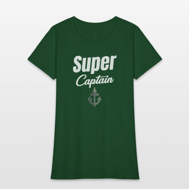 Super Captain Funny Ship Captain Cruise Sailing