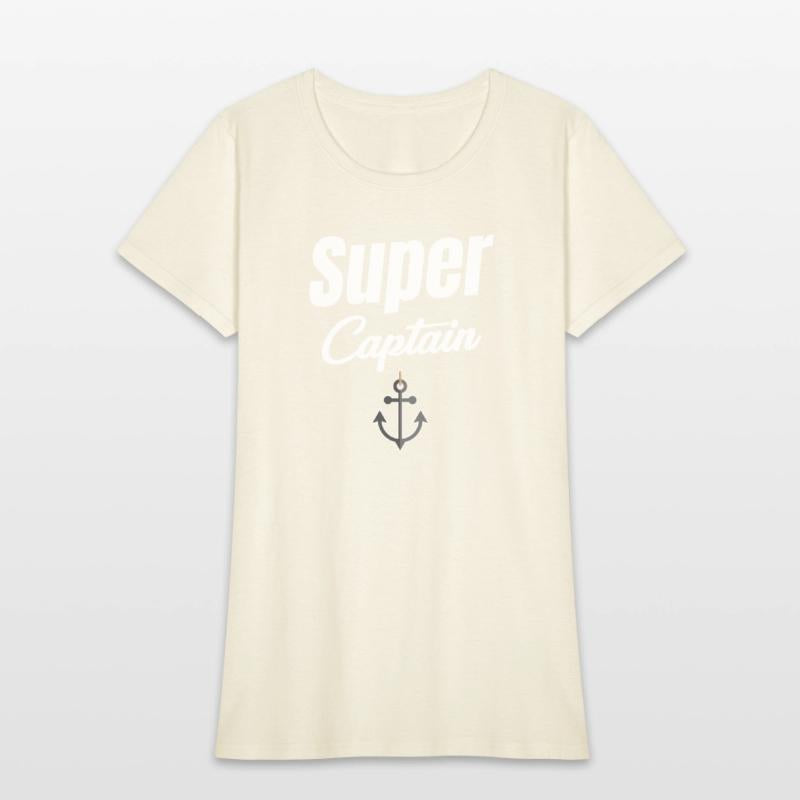 Super Captain Funny Ship Captain Cruise Sailing