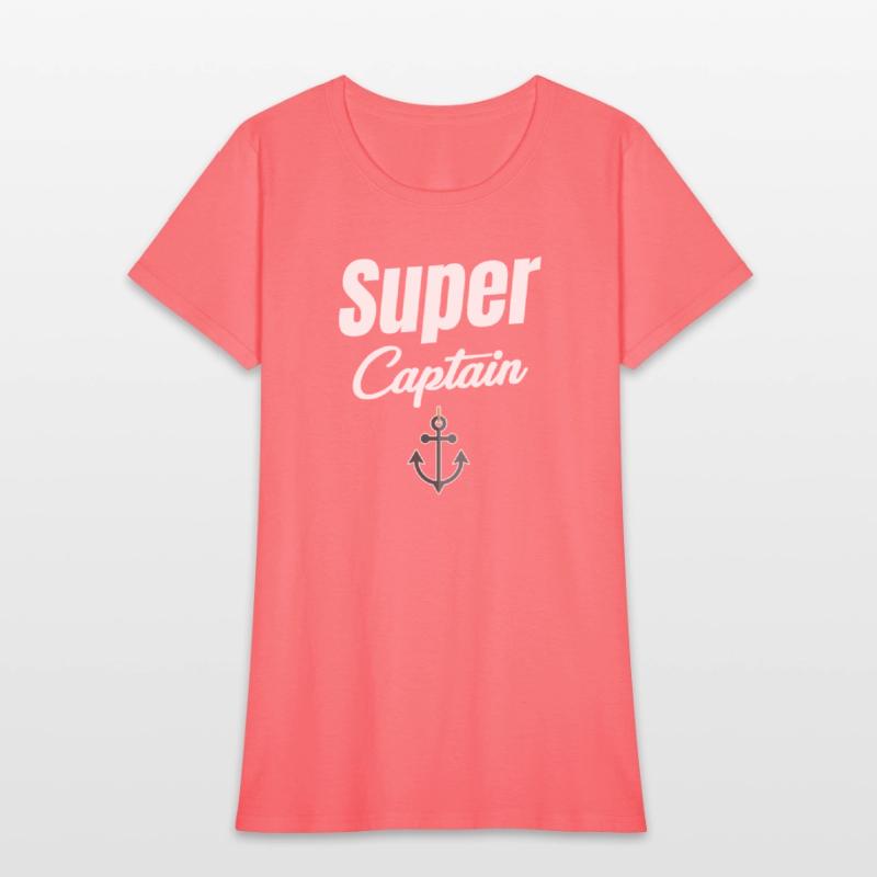 Super Captain Funny Ship Captain Cruise Sailing