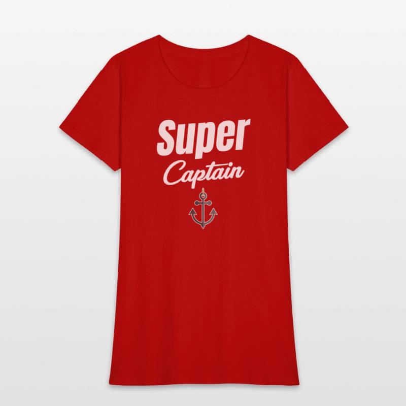 Super Captain Funny Ship Captain Cruise Sailing