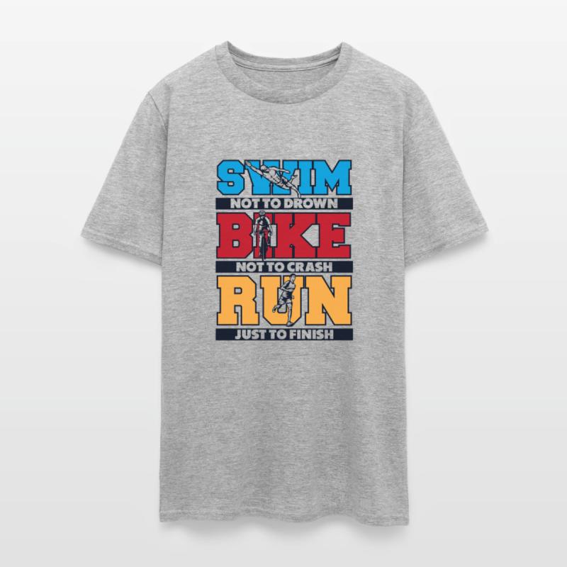 Swim Bike Run Triathlete Training Bike Profi