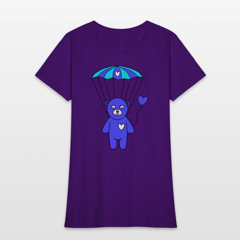 Teddy Bear - The Blue Skydiver
