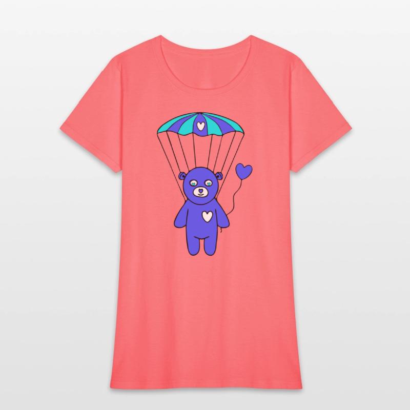 Teddy Bear - The Blue Skydiver