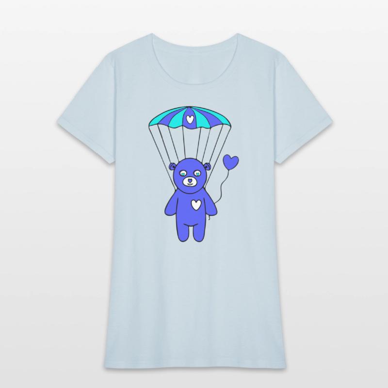 Teddy Bear - The Blue Skydiver