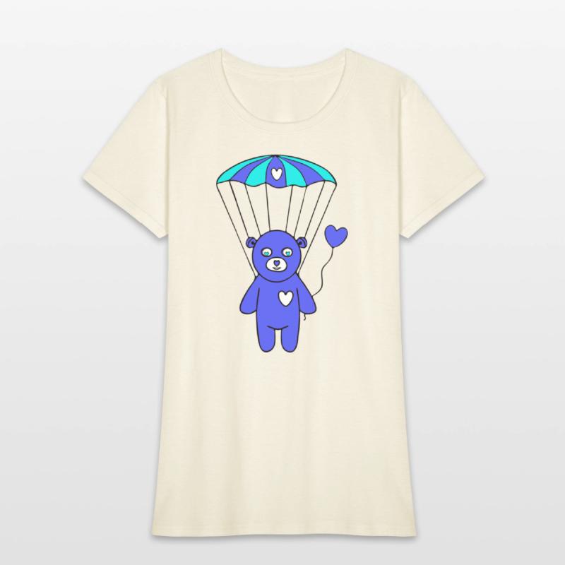Teddy Bear - The Blue Skydiver