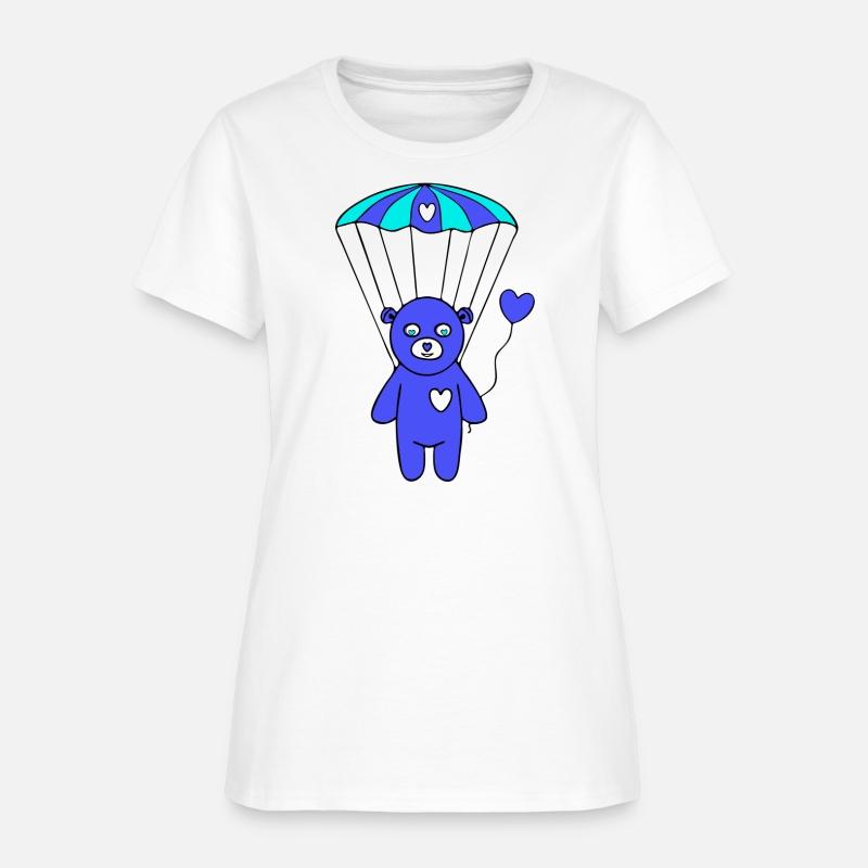Teddy Bear - The Blue Skydiver