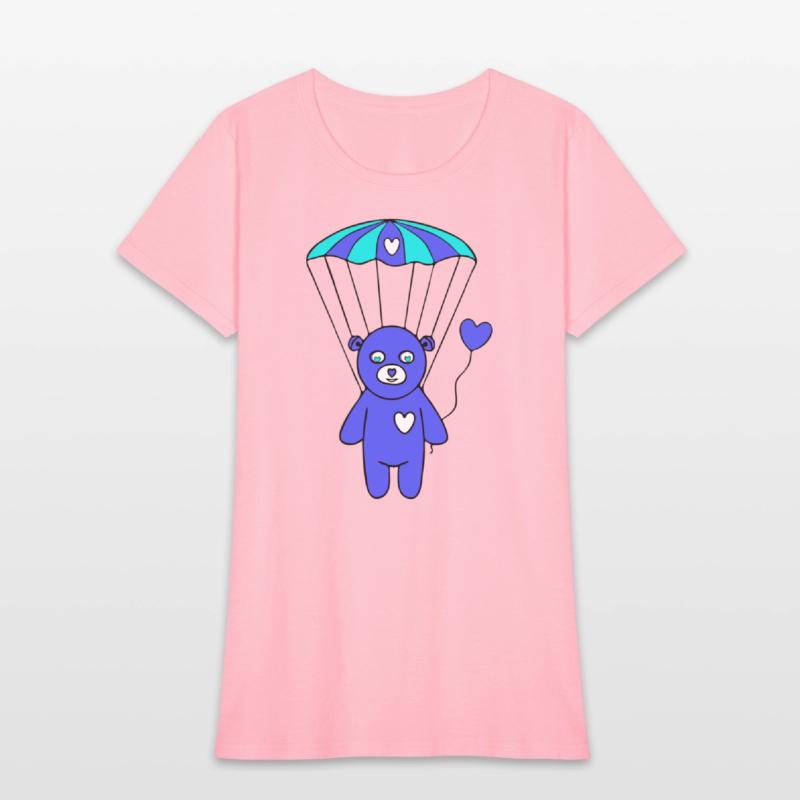 Teddy Bear - The Blue Skydiver