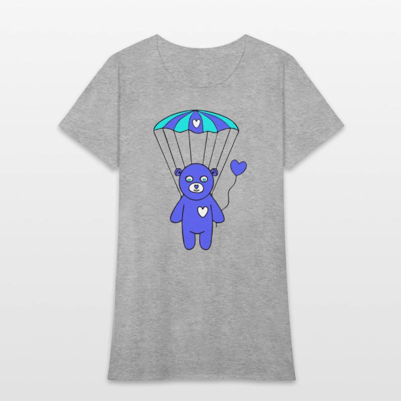 Teddy Bear - The Blue Skydiver