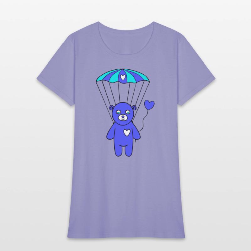 Teddy Bear - The Blue Skydiver